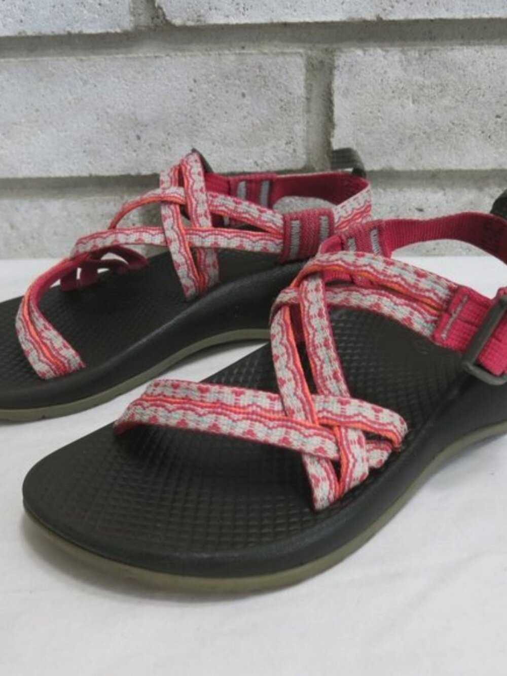 Chaco Dual Webbing Comfort Sandals Outdoor Strappy Shoes Kids Footwear Sz 1